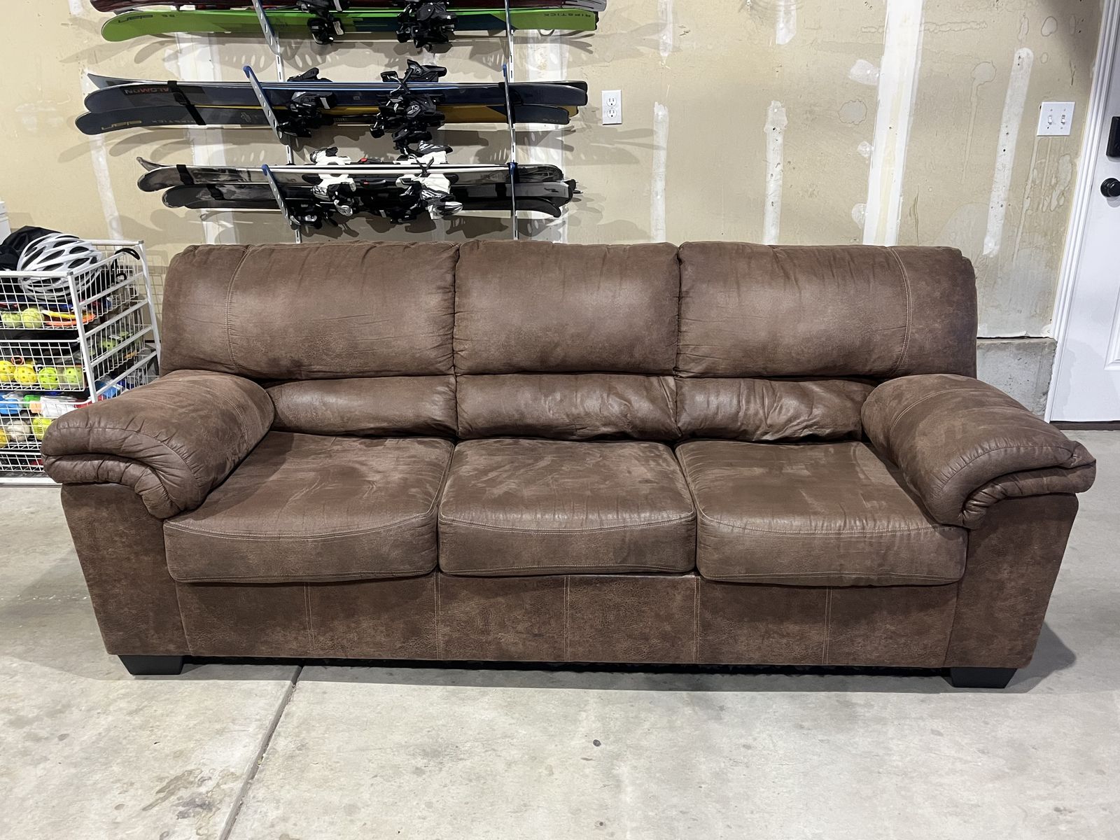 Chocolate Brown Couch