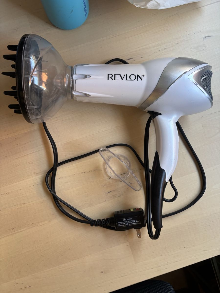 Revlon hair dryer with diffuser