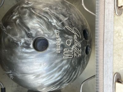 AMF hard bowling bag & Galaxie 300 Bowling Ball