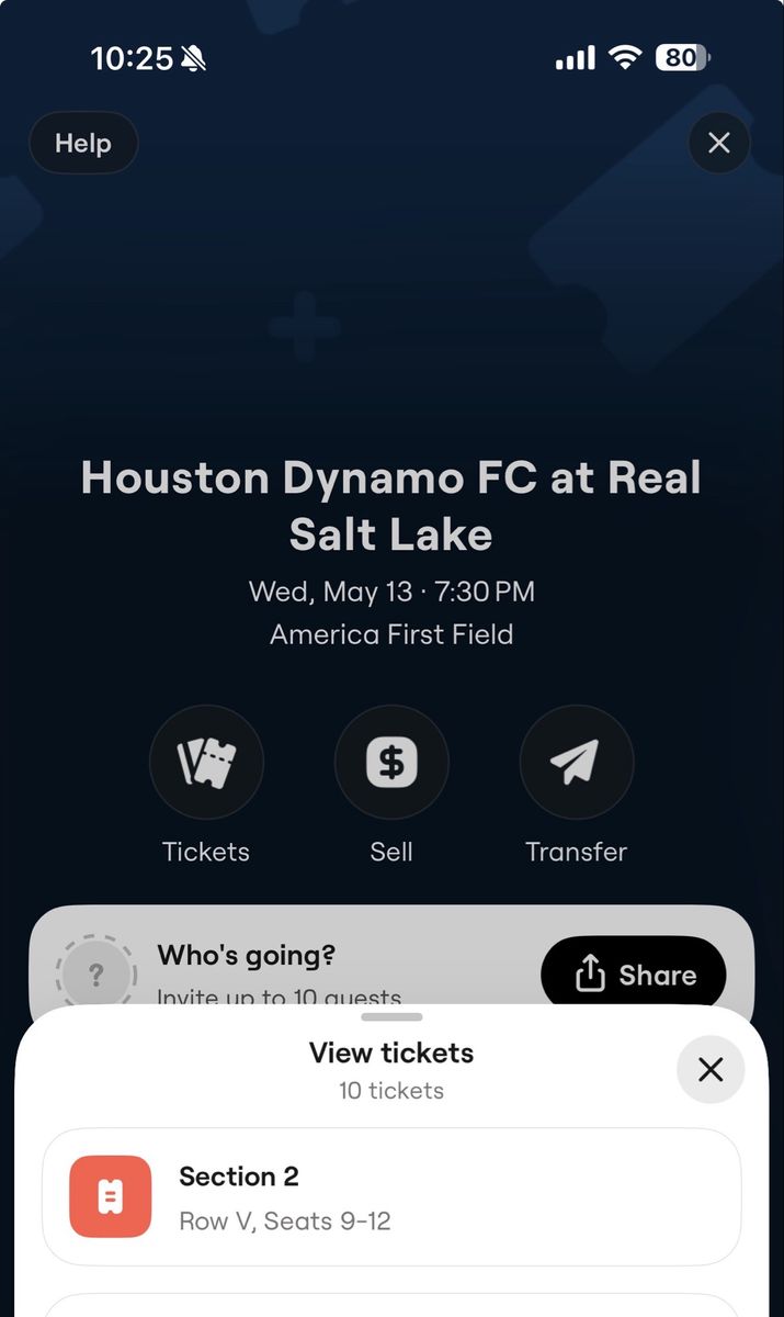 RSL vs Houston Dynamo