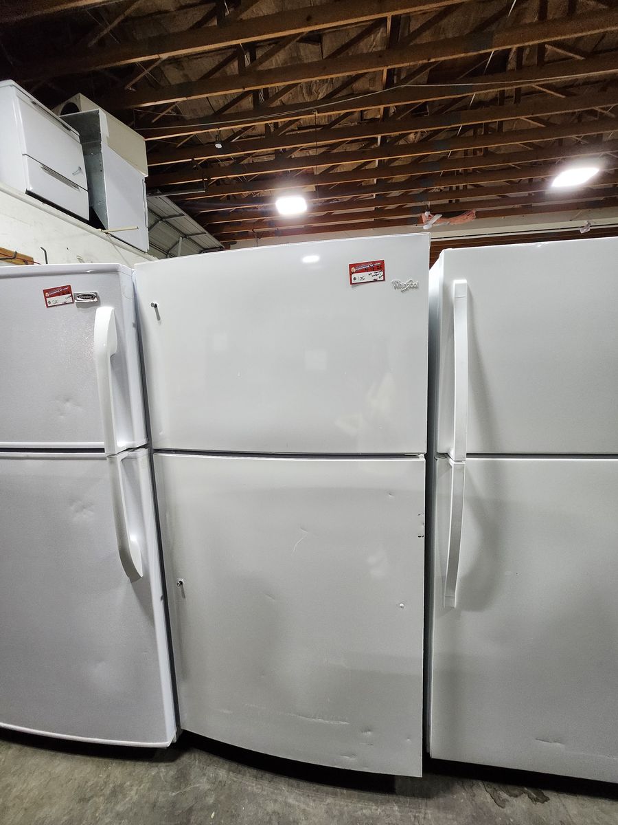 LOW PRICE GUARANTEED! WHIRLPOOL TOP AND BOTTOM FRIDGE