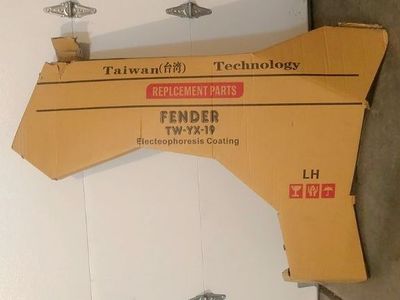 2019-2023 Toyota RAV4 Primed Front Fender Driver Side - New