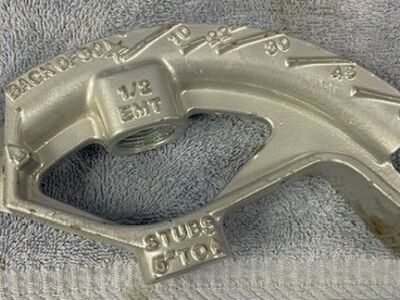 1/2" CONDUIT BENDER HEAD