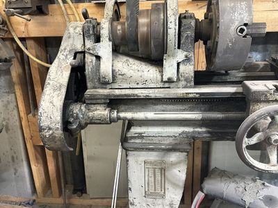 Line shaft lathe