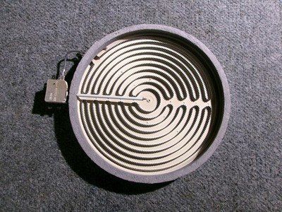 Whirlpool 9" Electric Cooktop Heating Element - Round, Spiral Design, Used