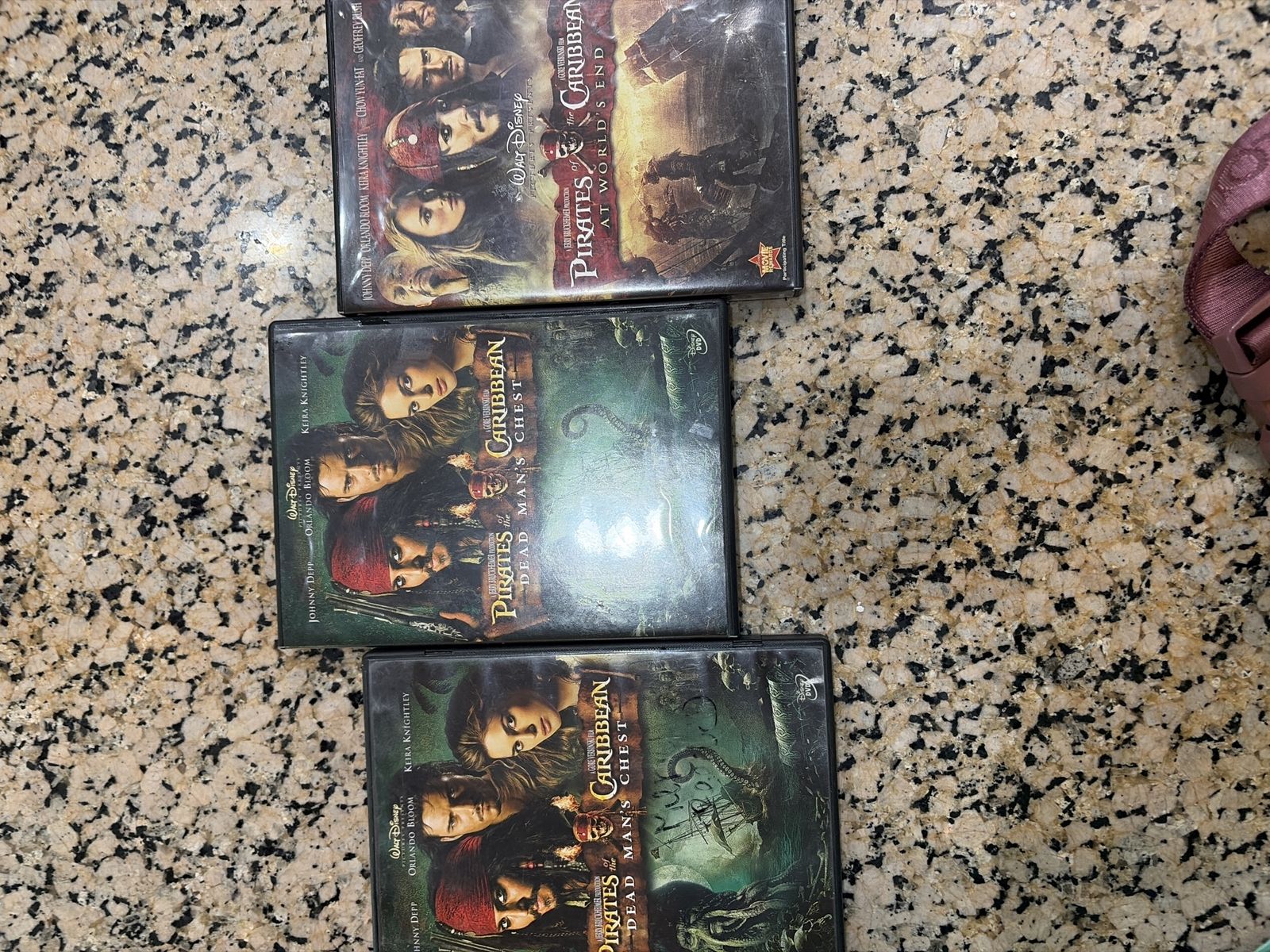 Pirates of the Caribbean number two and three