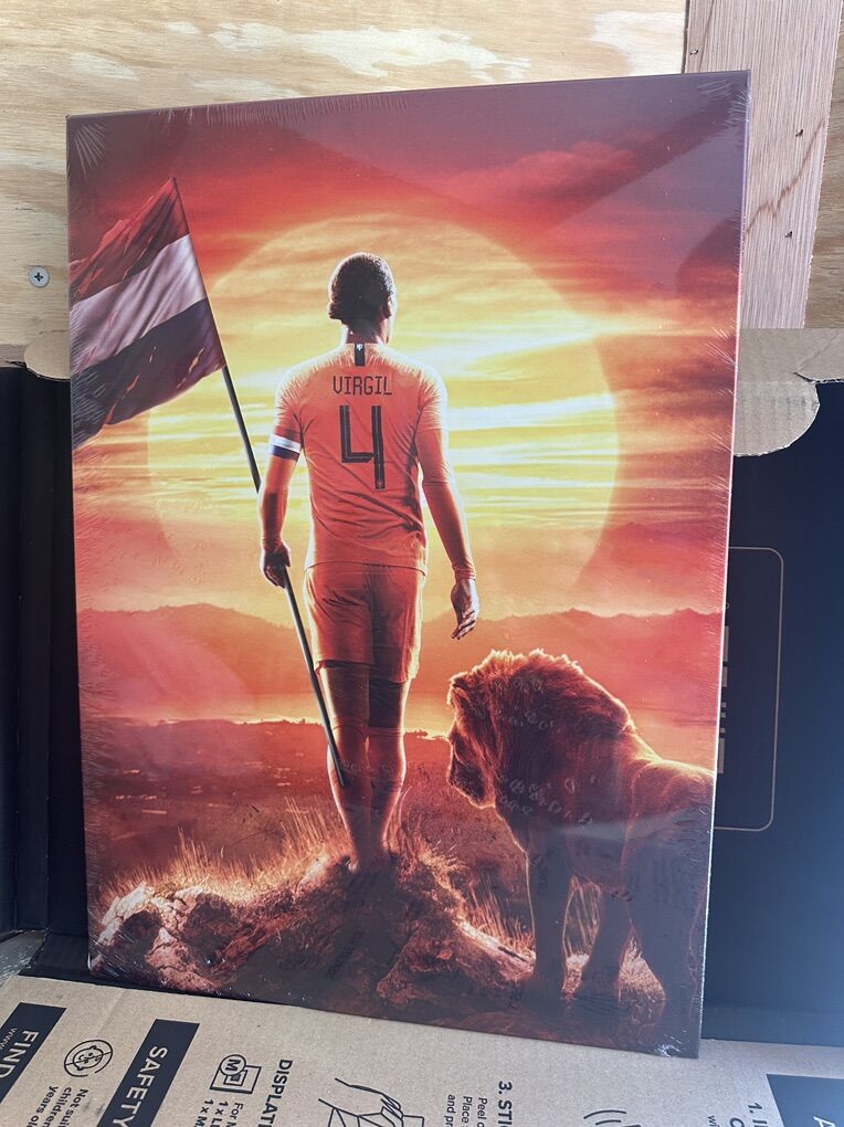 Displate Metal Soccer Picture Poster