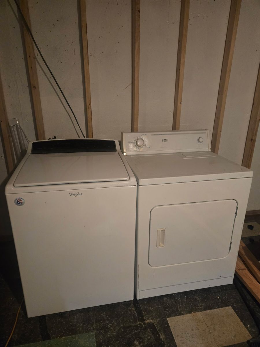 Whirlpool Washer and Dryer