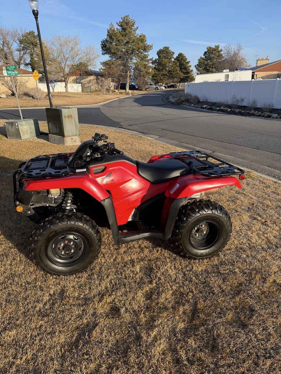 2021 Honda Rancher 2 Wheel Drive