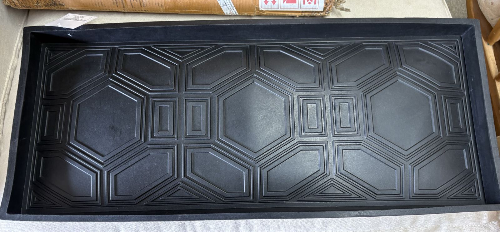 Ballard Designs Rubber Boot Tray