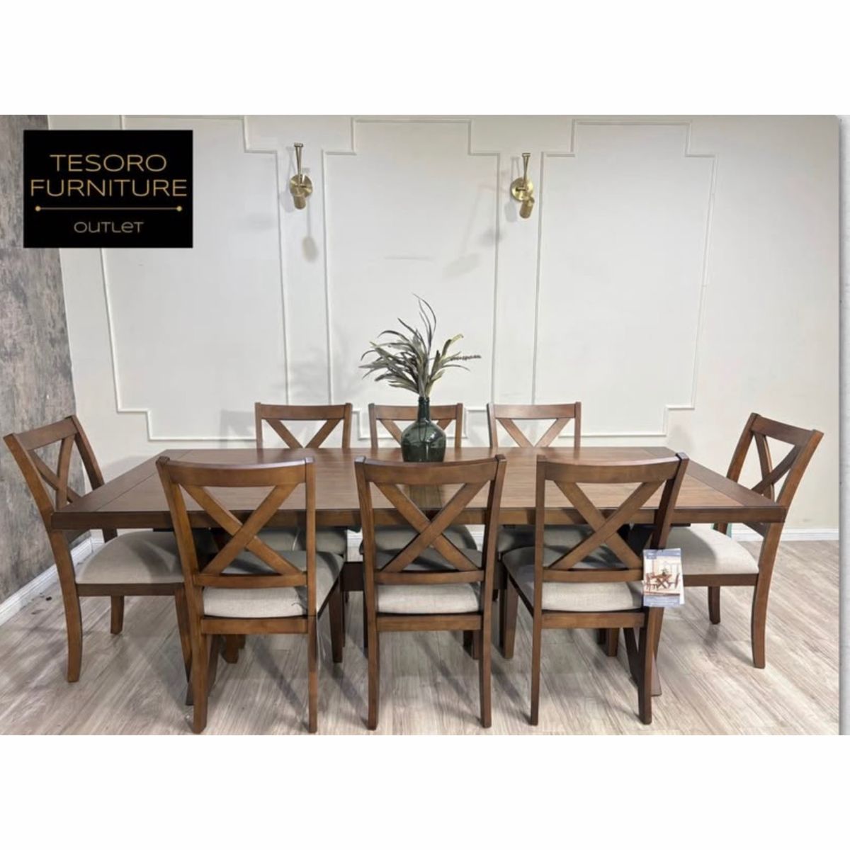 LATHAN MODERN DINING SET WE OFFER DELIVERY