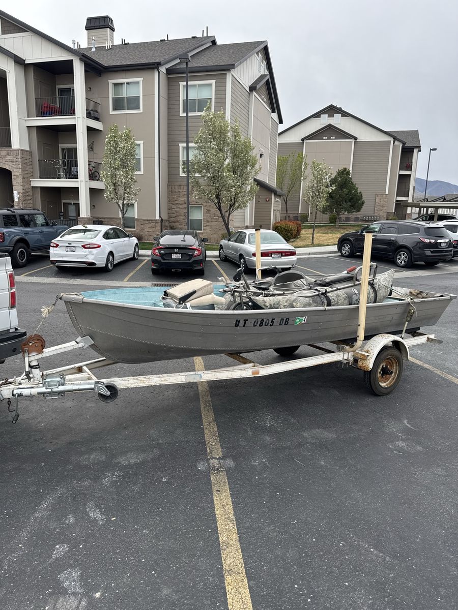 Fishing Boat + Motor Package – Cheap Project / Par