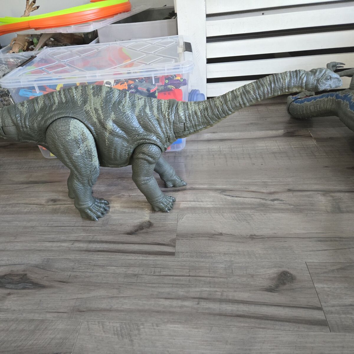 Giant Aptosaurus dinosaur toy