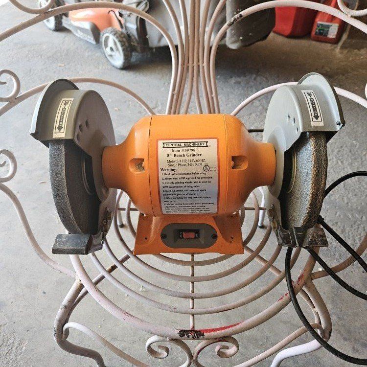 8 INCH - 3/4 HP GRINDER