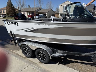 Fully loaded 2024 Lund fisherman 1875