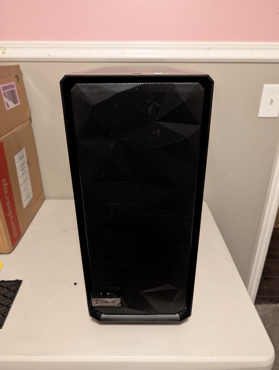 Fractal Design Meshify 2 XL Full Tower PC Case - Black Dark Tint Tempered Glass E-ATX
