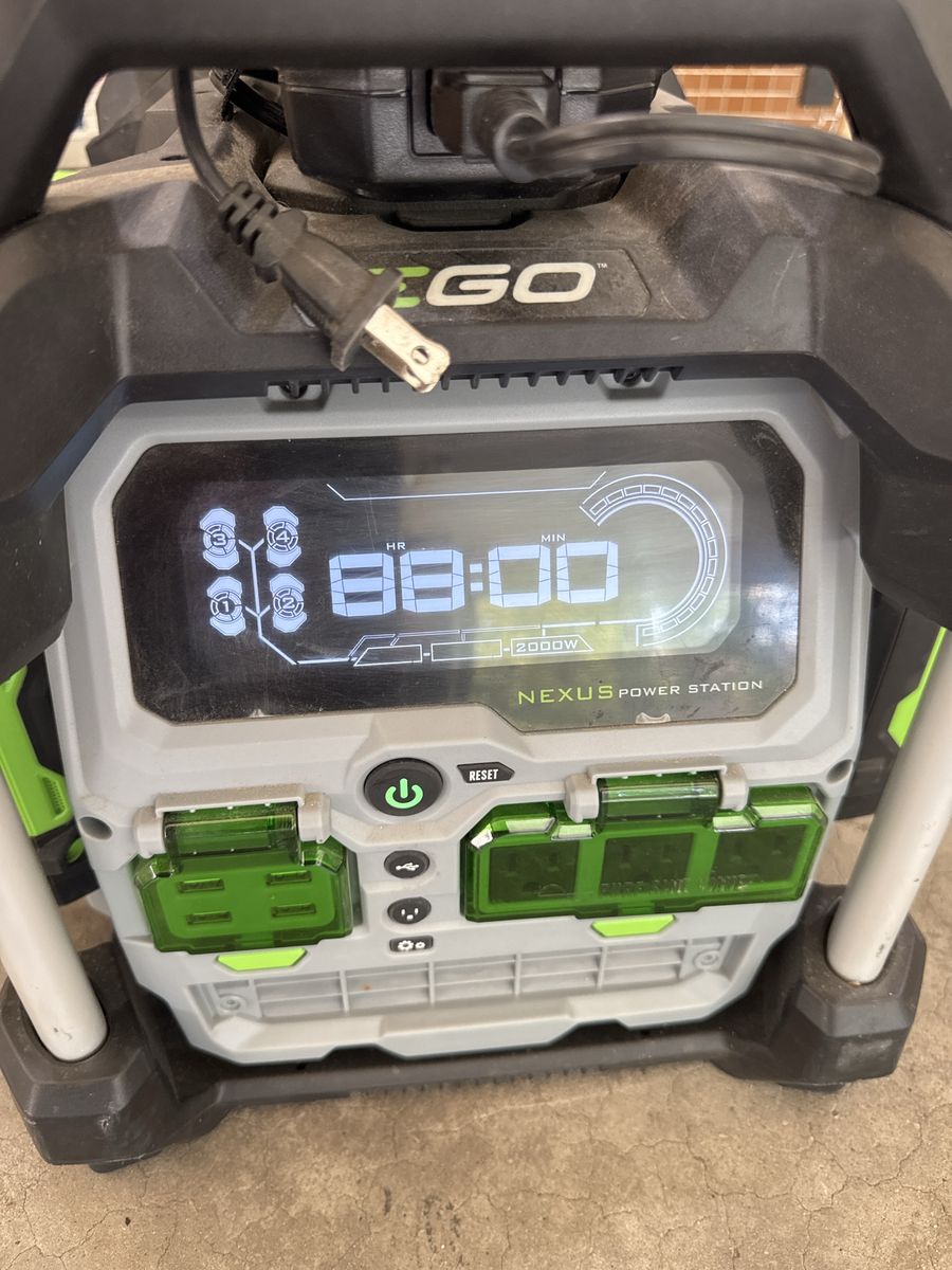 EGO Nexus Power Station 2000W Portable Power Inverter Generator - Used