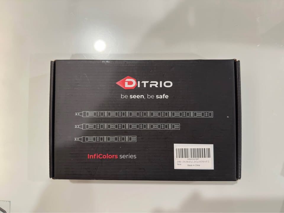 Ditrio 12pc Motorcycle underglow LEDs