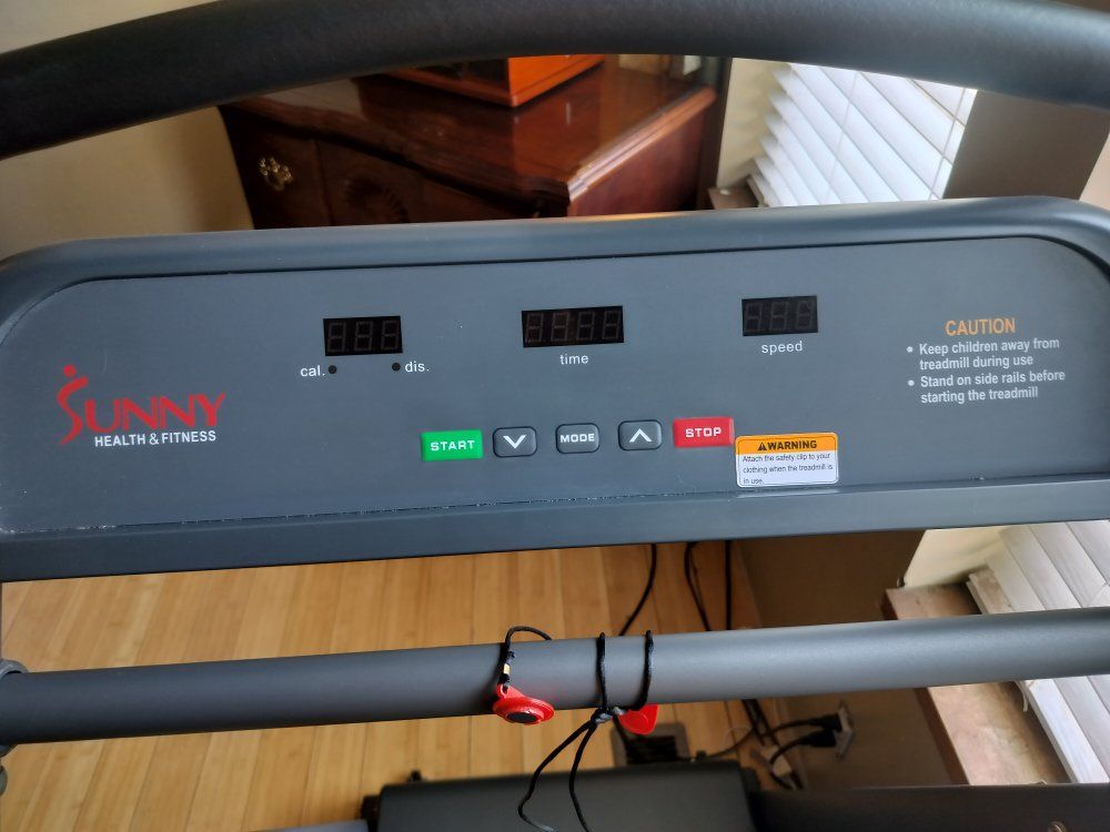 sunny health and fitness treadmill