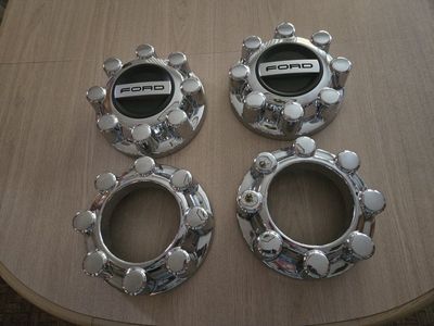 Ford 2026 F250/F350 Chrome Wheel Caps