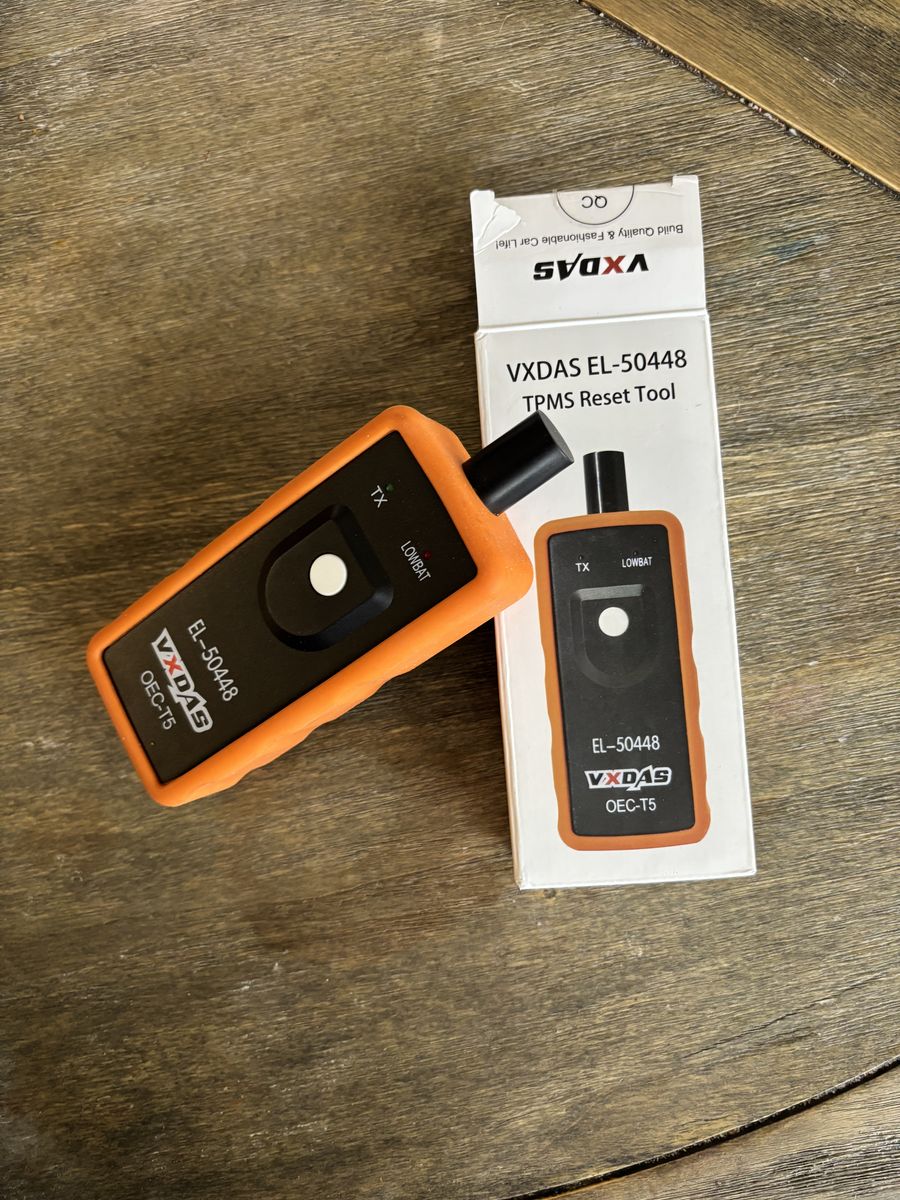 Tire Pressure Monitoring System Reset Tool