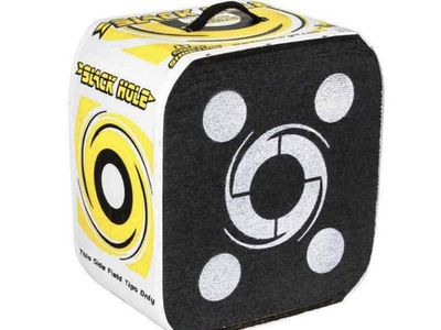 Archery Target - 4-Sided Foam Block for Bow and Arrow Practice