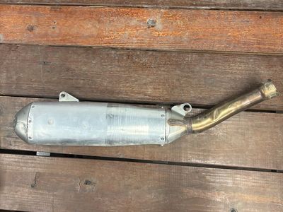 Stock exhaust pipe off of 2022 Yamaha yz450fx