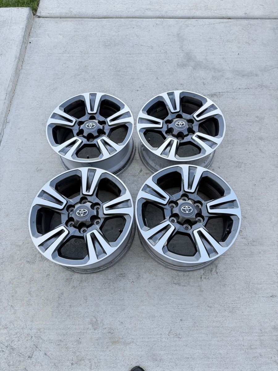 Toyota Tacoma 4Runner Rims 17” like new
