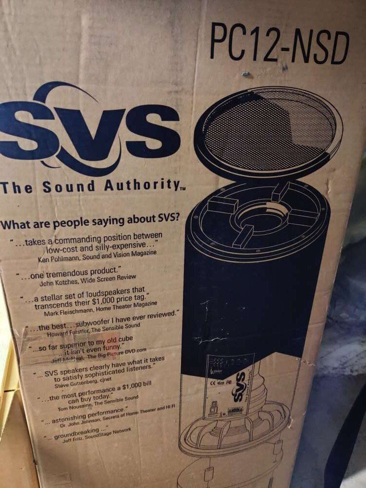 Sub SVS PC12-NSD Audiophile Subwoofer 12" 400 watt
