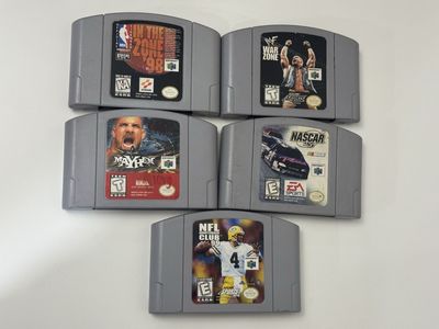 Authentic Nintendo 64 / N64 Games / $4 Each