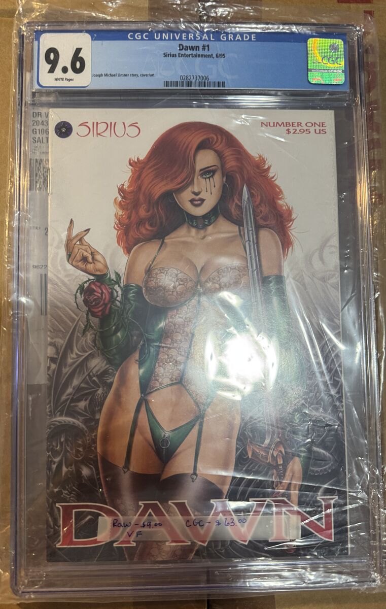 Dawn #1 and #2 CGC 9.6 Sirius