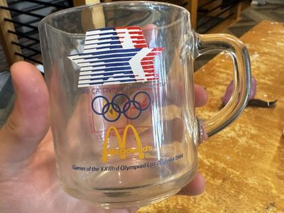 McDonald’s collector 1984 Olympics mugs