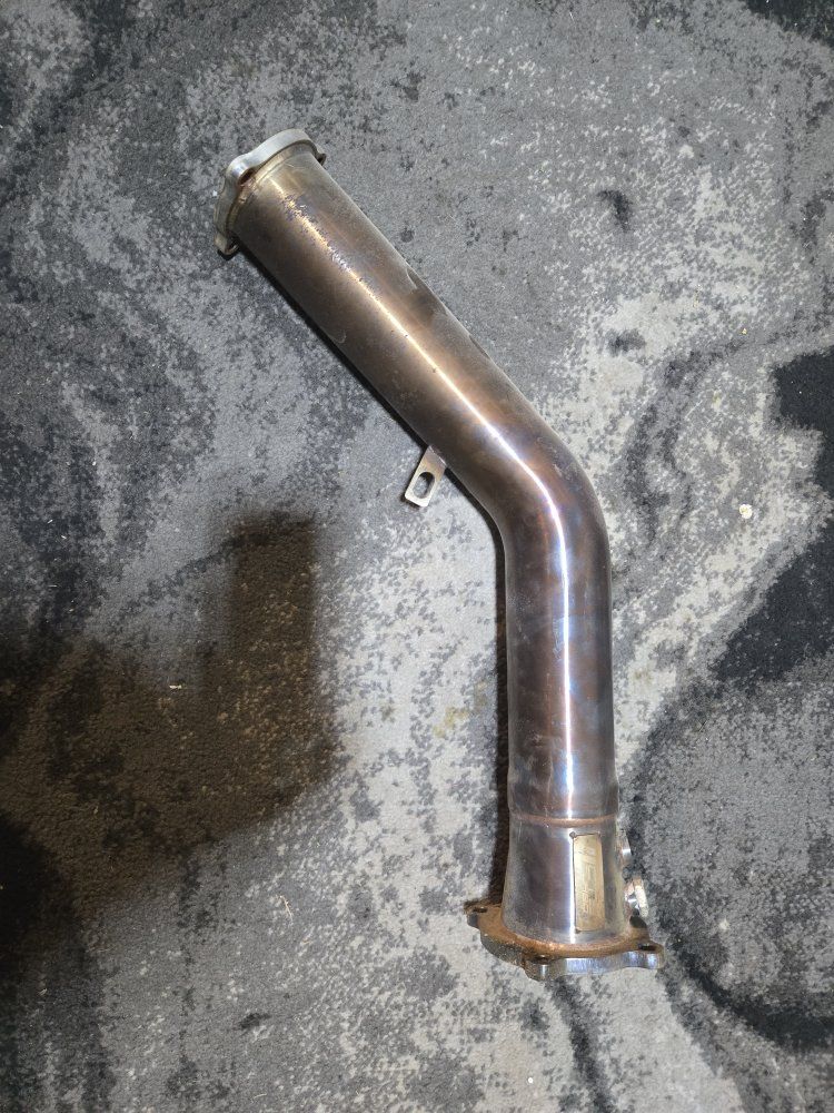 Audi A4 B8 test pipe catalytic converter