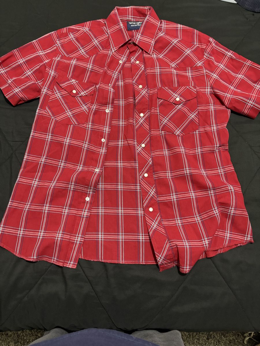 Wrangler Short Sleeve Button up