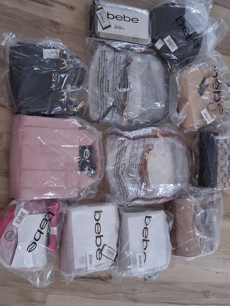 New Bebe Handbags & Purses - Assorted Styles & Colors (Lot of 21+)