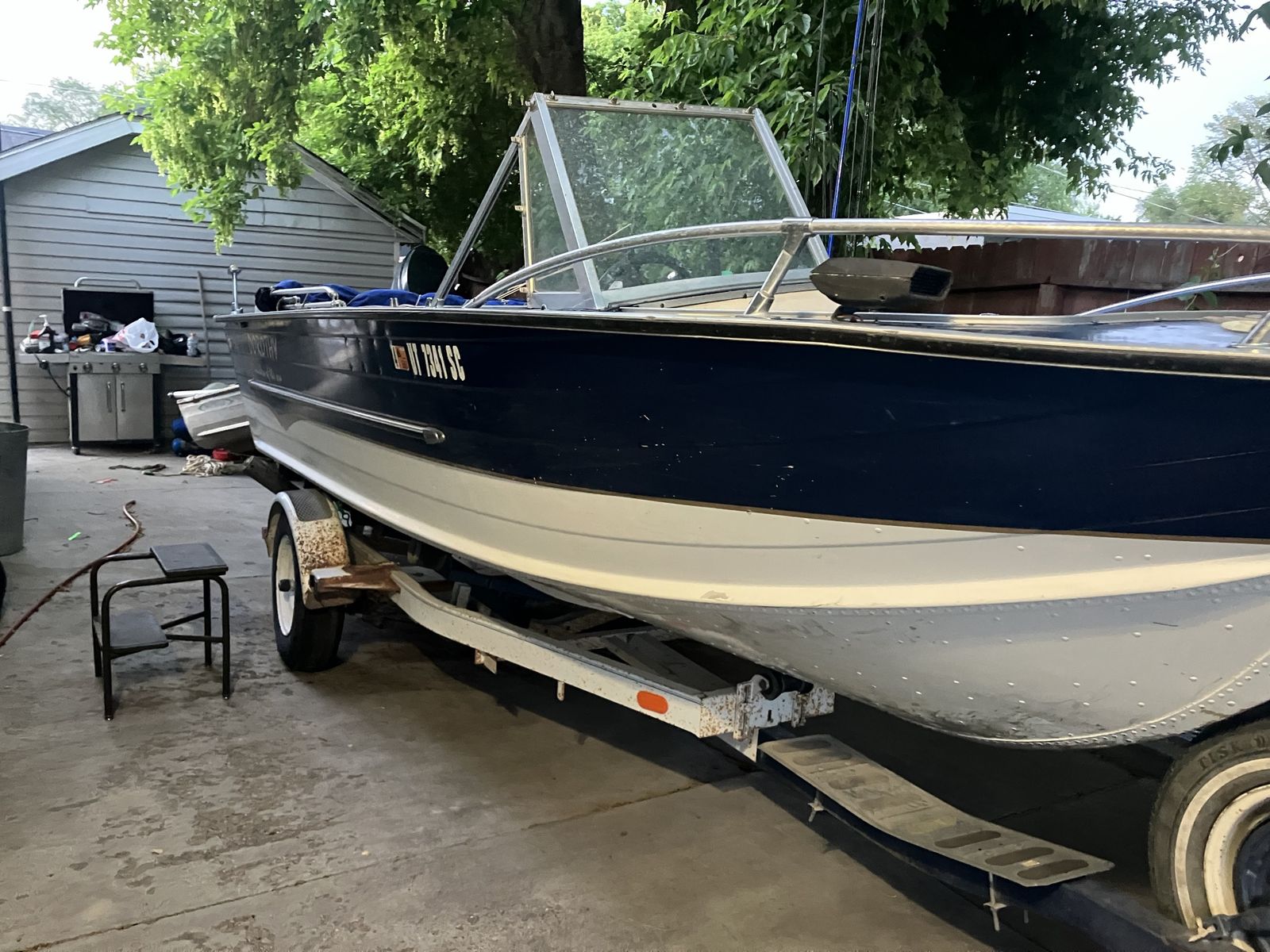 Fishing Boat kicker not included