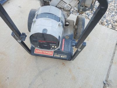 craftsman 2500 wt. generator