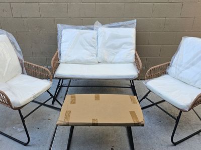 4 piece patio set