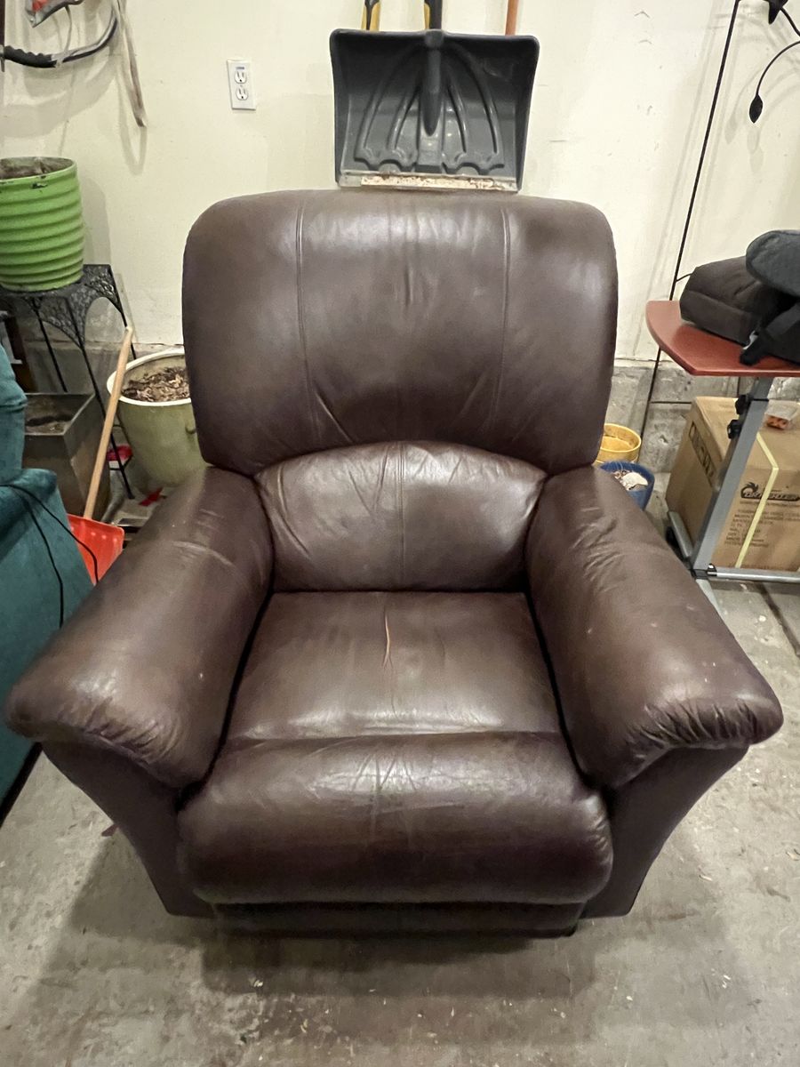 Leather La-z-boy Recliner
