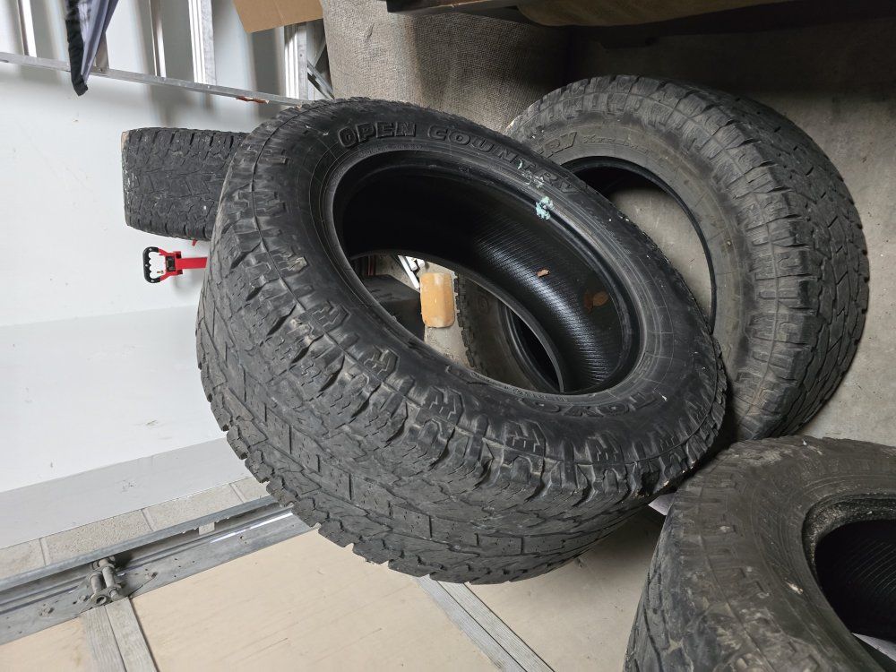 Used toyo tires 35x12.5R20LT