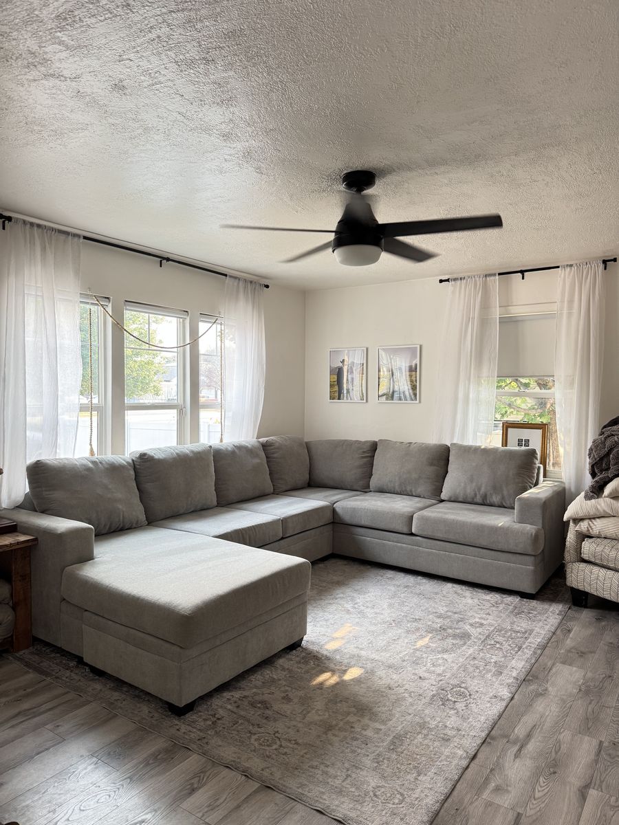 Living Spaces Sectional Couch