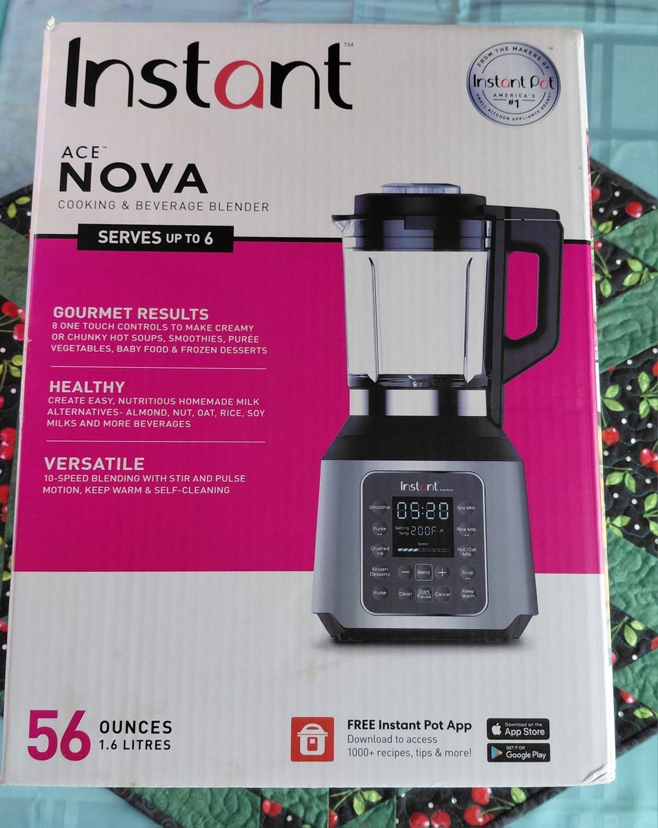 BRAND NEW Instant Pot Ace Nova Cooking & Beverage Gourmet Blender