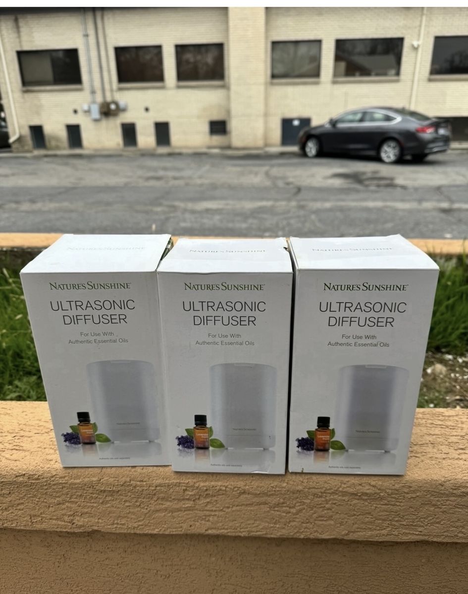 NEW 3 NATURES SUNSHINE ULTRASONIC DIFFUSER