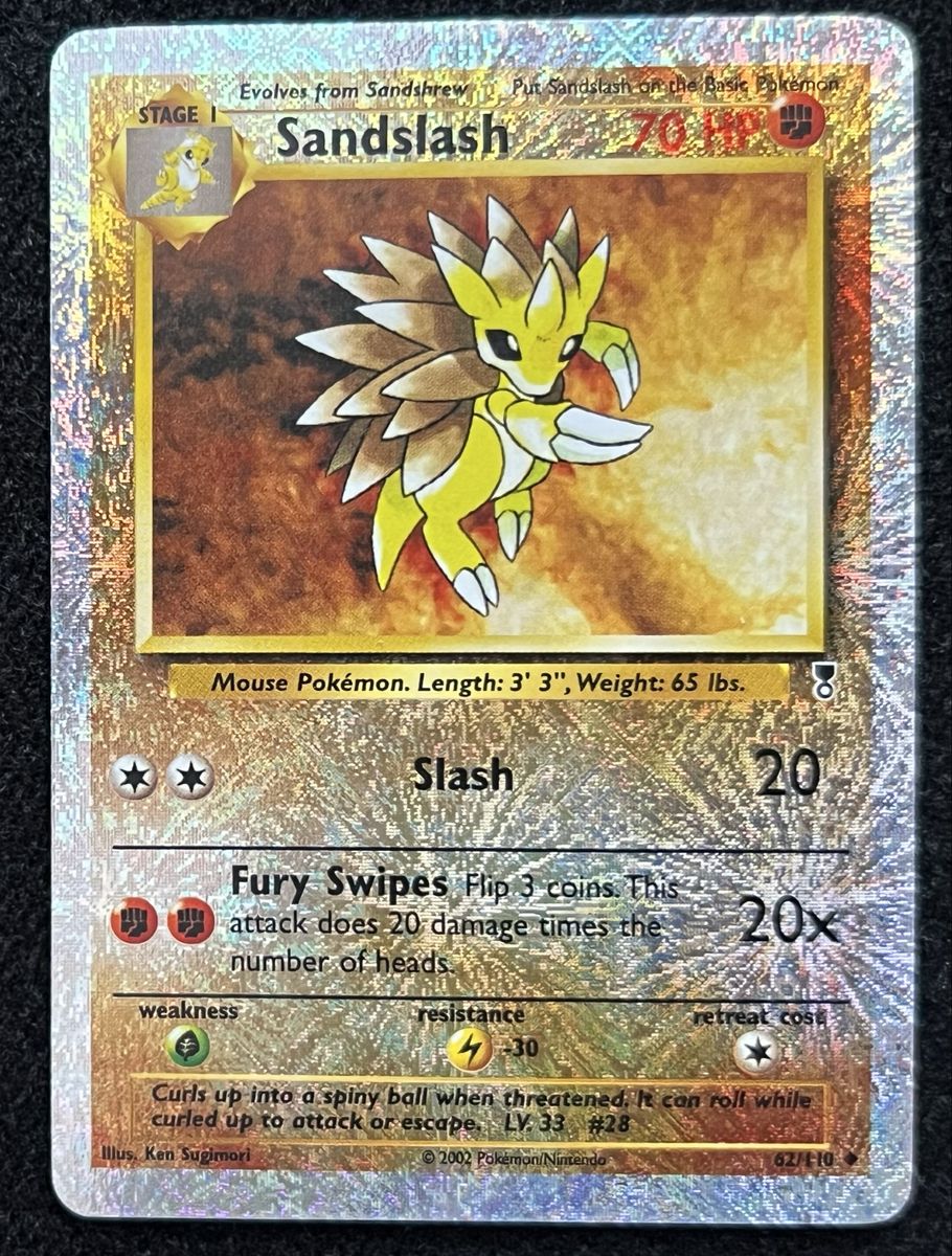 (NM) Sandslash 62/110 Reverse -Pokemon Legendary Collection