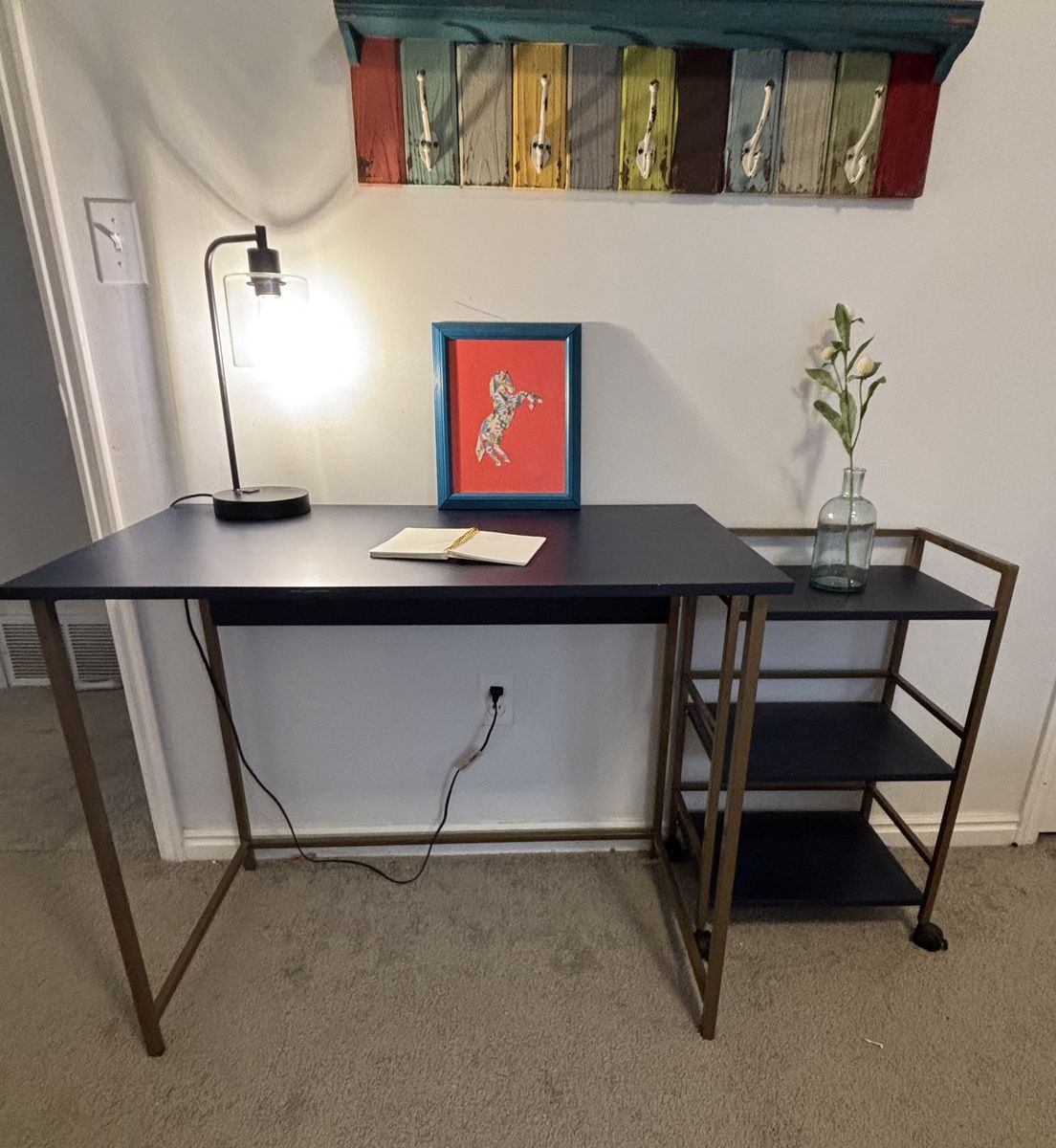 Didem Metal Base Computer Desk