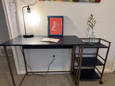 Didem Metal Base Computer Desk