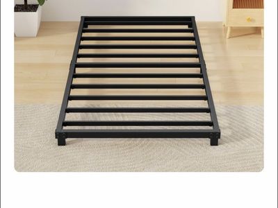 Mashomdec twin size low bed frame