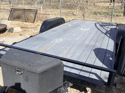 2025 7x16 Big Bubba Flat Bed Trailer