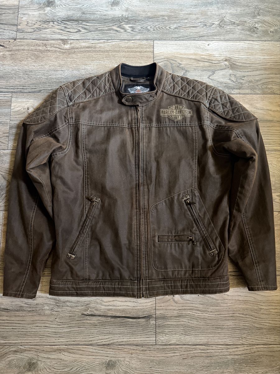 New Harley Davidson men’s leather jacket size medium
