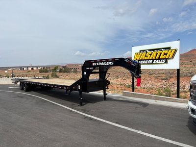 2026 PJ Trailers 40' Low Pro Gooseneck Flatbed 30K